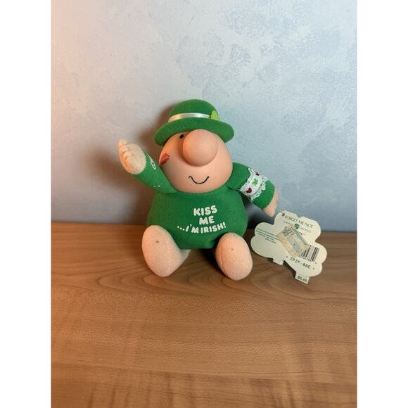 VINTAGE 1988 ZIGGY KISS ME I'M IRISH ST PATRICKS PLUSH DOLL W Tag! - Picture 1 of 9